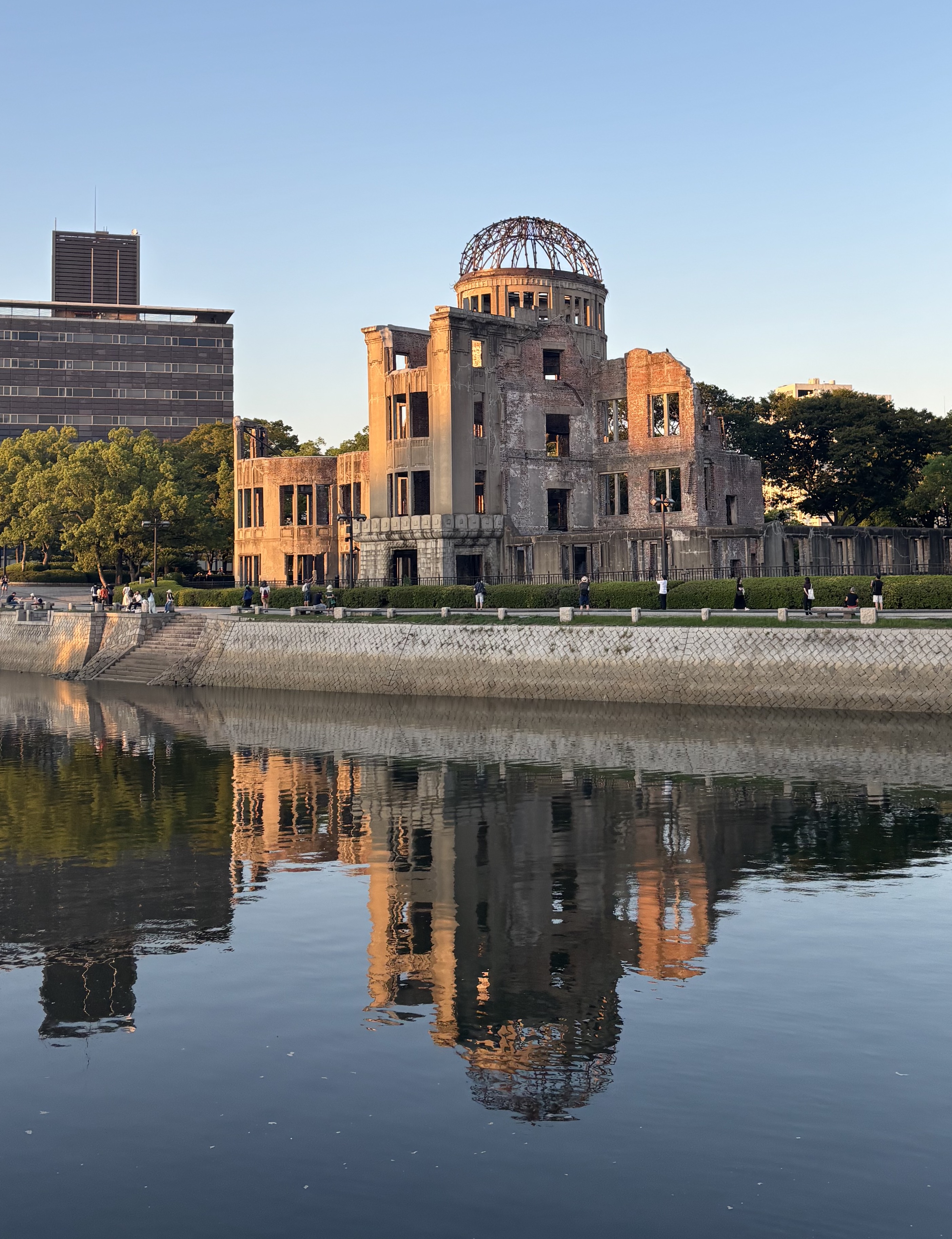 The Genbaku Dome in Hiroshima, Japan